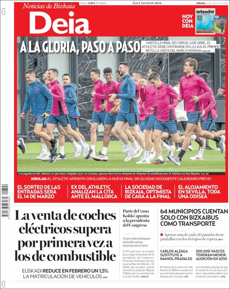 Portada de Deia (España)