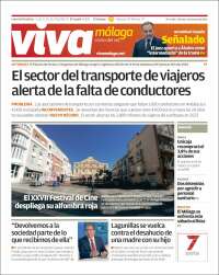 Portada de Viva Málaga (España)