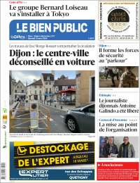 Portada de Le Bien Public (Francia)
