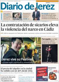 Portada de Diario de Jerez (España)