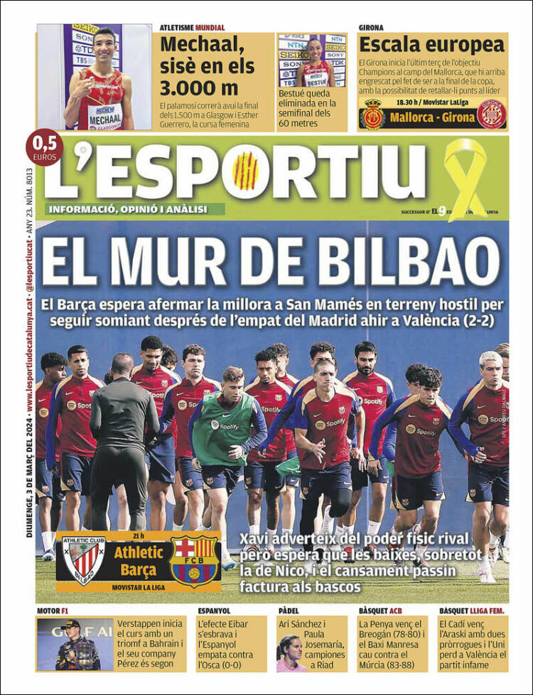 Portada de L'Esportiu (España)