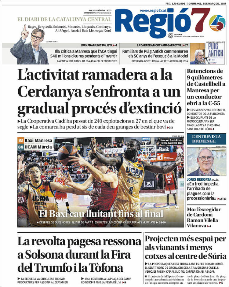 Portada de Regio7 (España)