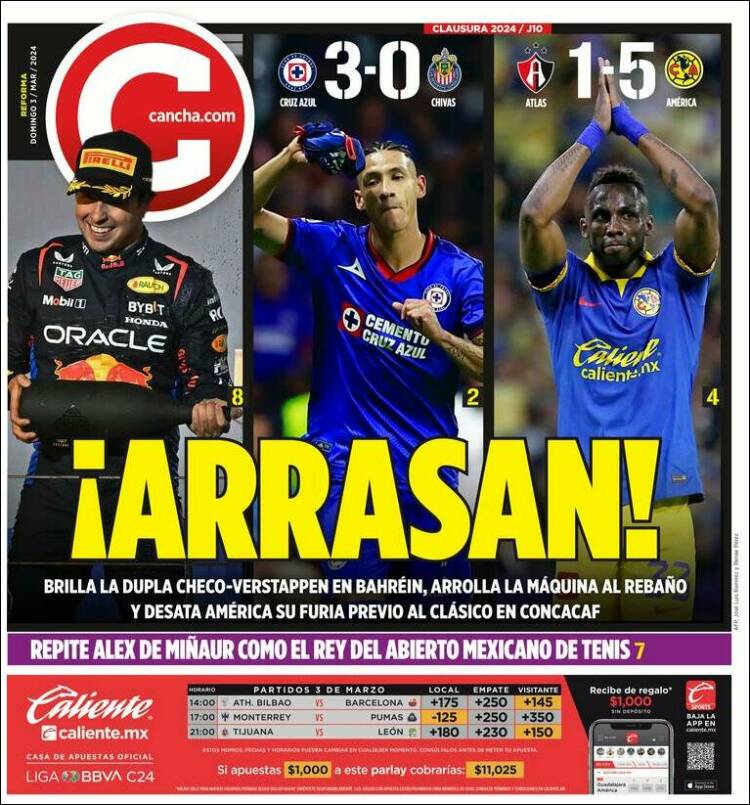 Portada de Cancha (M&eacute;xico)