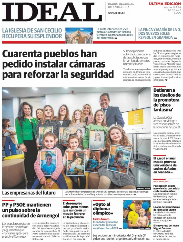 Portada de Ideal (España)
