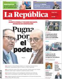 Portada de La Republica (Perú)