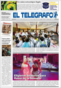 Portada de El Telégrafo (Uruguay)