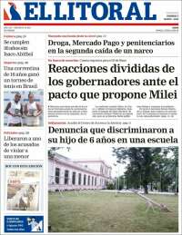 Portada de El Litoral Corrientes (Argentina)