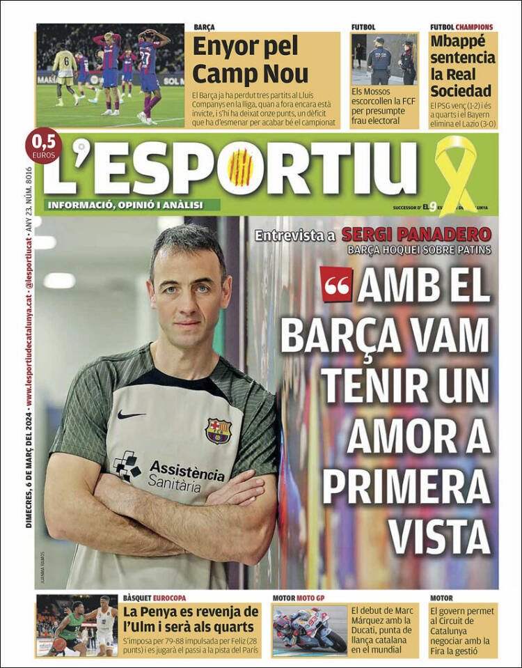 Portada de L'Esportiu (España)