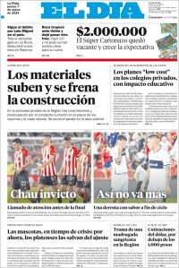 Portada de El Día de la Plata (Argentine)