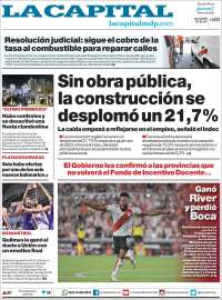 Portada de Diario La Capital - Mar del Plata (Argentine)