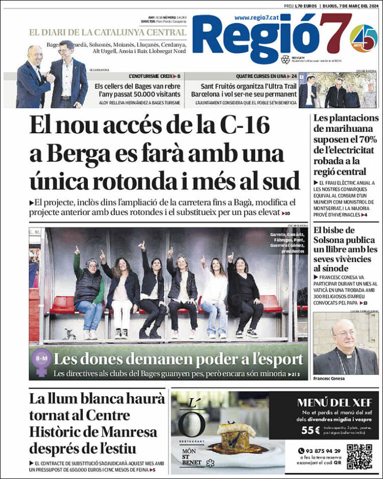 Portada de Regio7 (España)