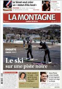 Portada de La Montagne (Francia)