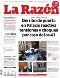 Portada de La Razón (México)