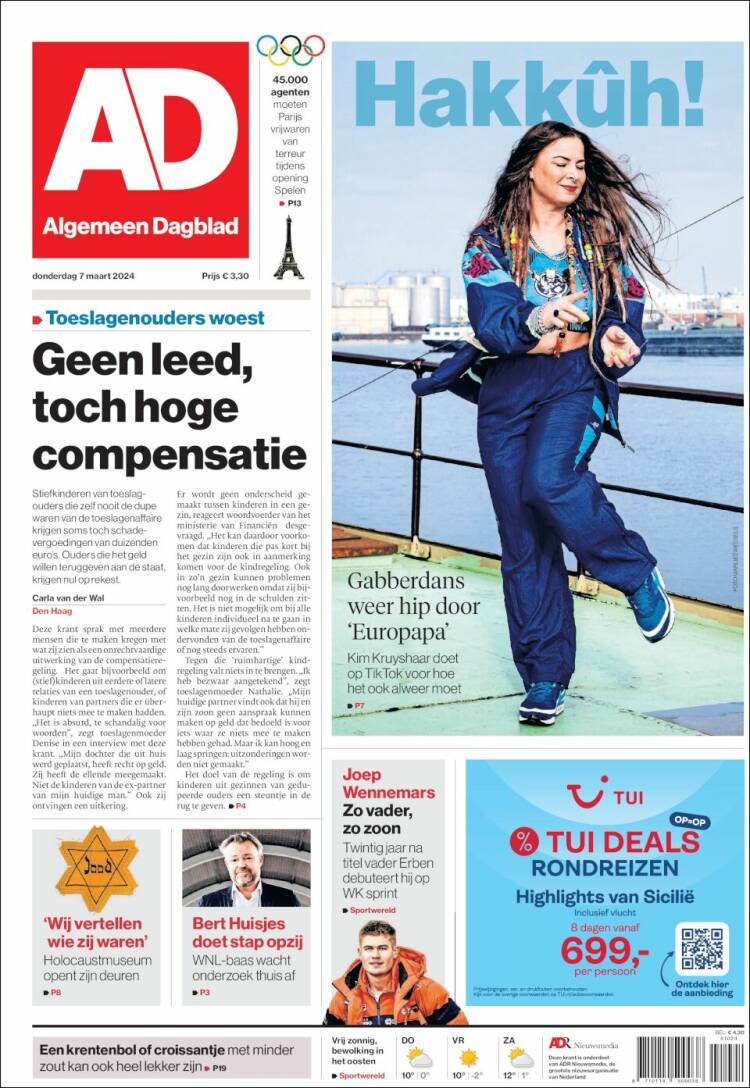 Portada de AD (Pa&iacute;ses Bajos)