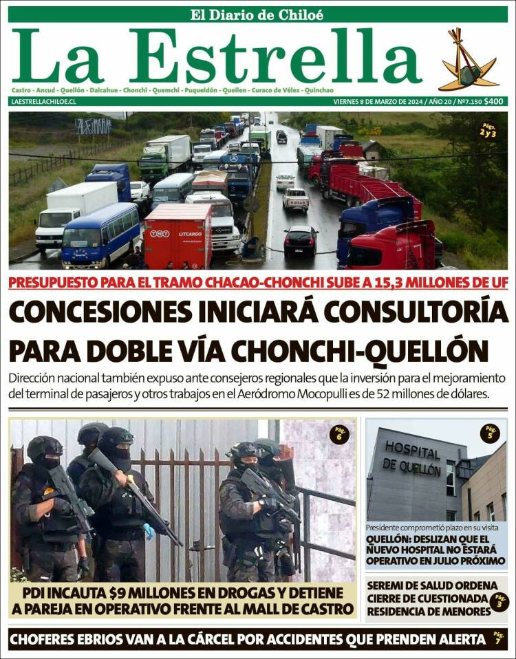 Portada de Estrella de Chiloé (Chile)