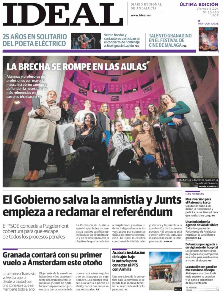 Portada de Ideal (España)