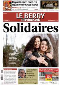 Portada de Berry Republicain (Francia)