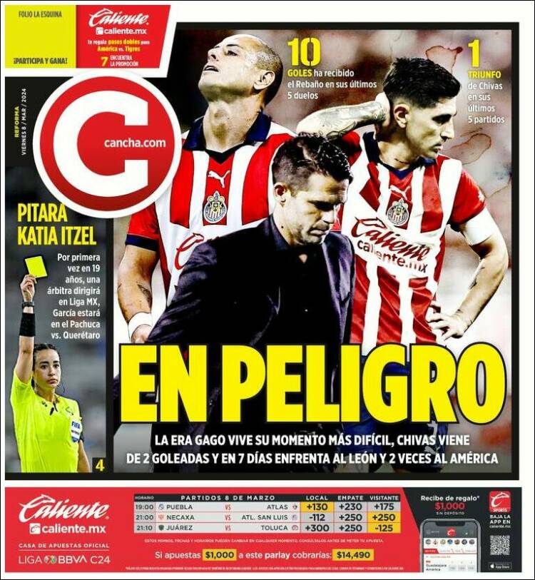 Portada de Cancha (México)