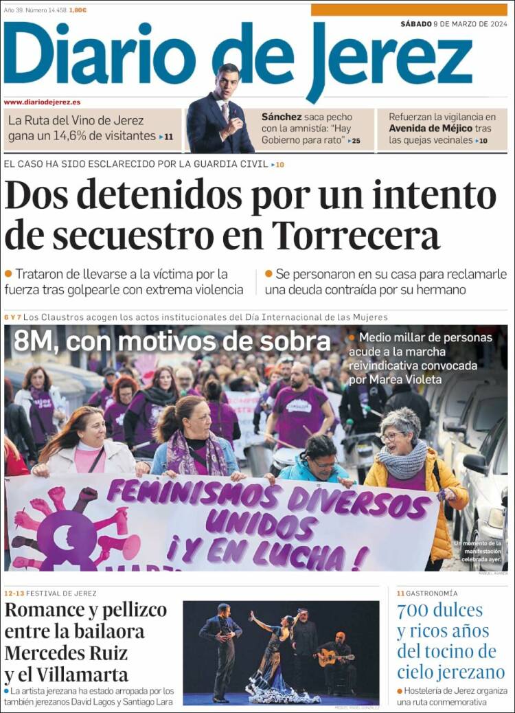 Portada de Diario de Jerez (Espa&ntilde;a)