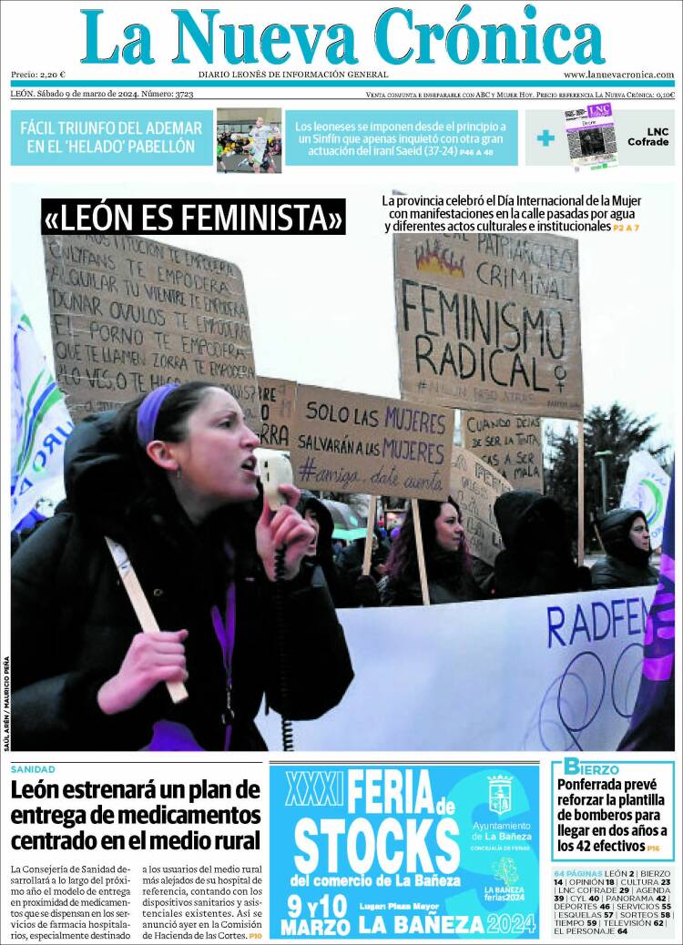 Portada de La Nueva Crónica (España)