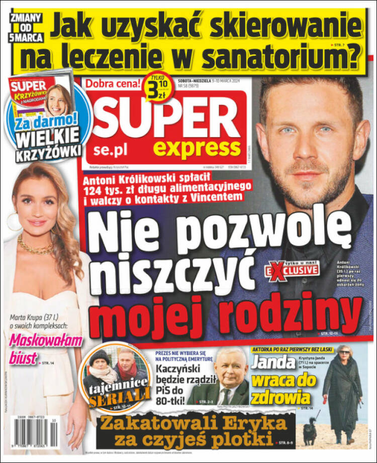 Portada de Super Express (Polonia)