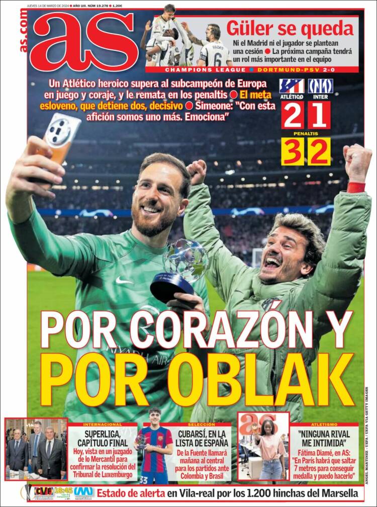 Portada de As (España)