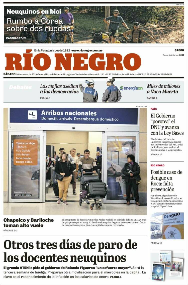 Portada de Rio Negro (Argentina)