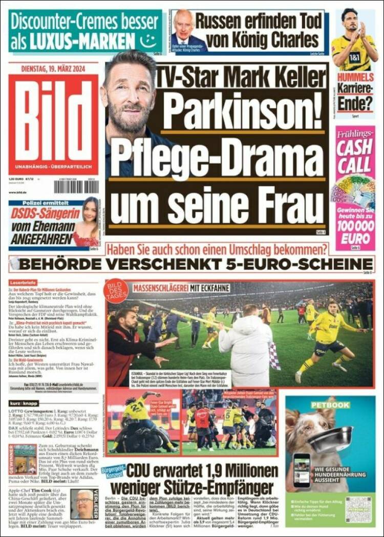 Portada de Bild (Alemania)