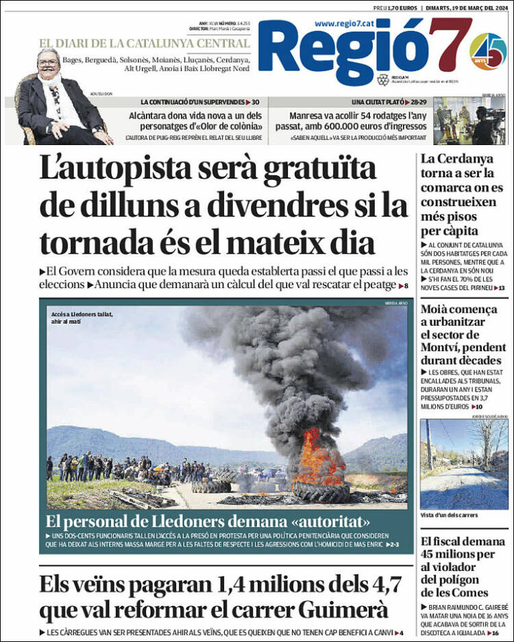 Portada de Regio7 (Espa&ntilde;a)