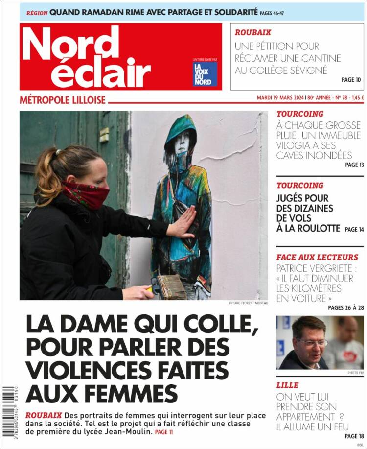 Portada de Nord Éclair (Francia)