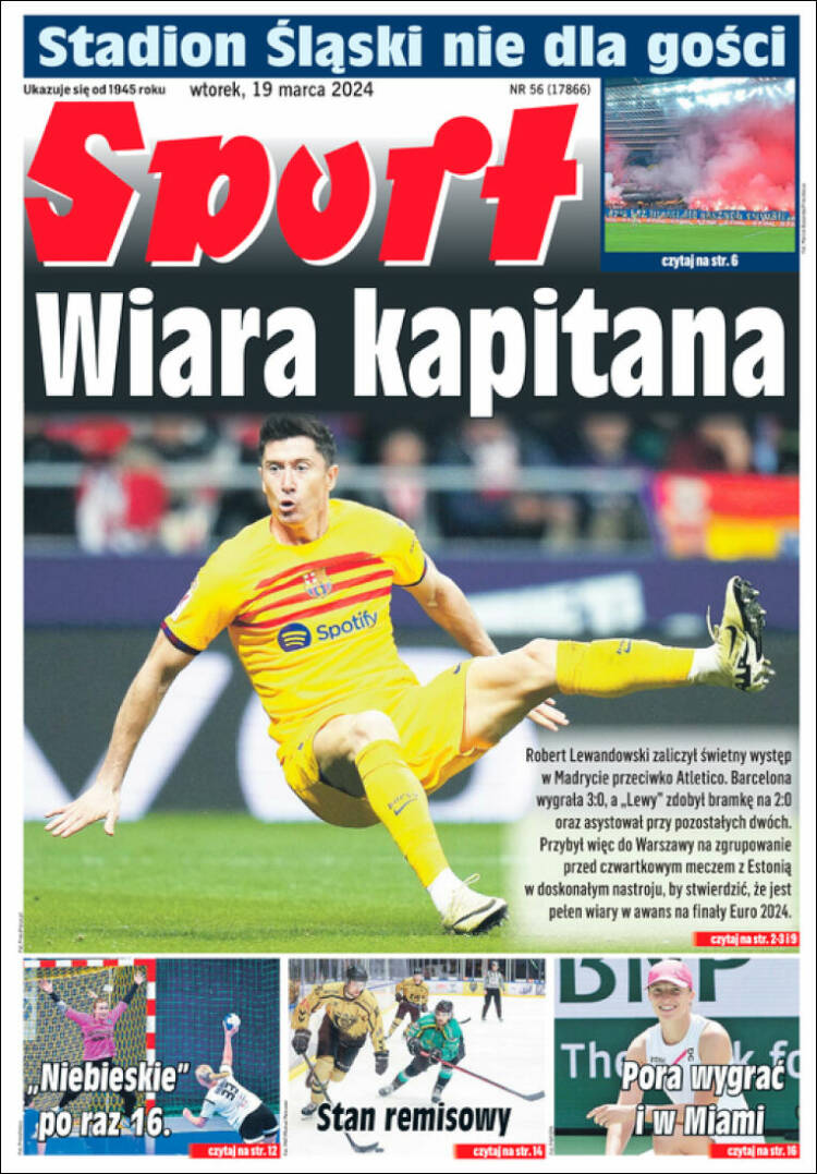 Portada de Katowicki Sport (Polonia)
