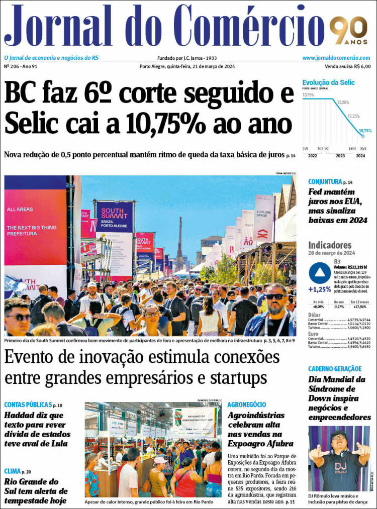 Portada de Jornal do Comércio (Brasil)