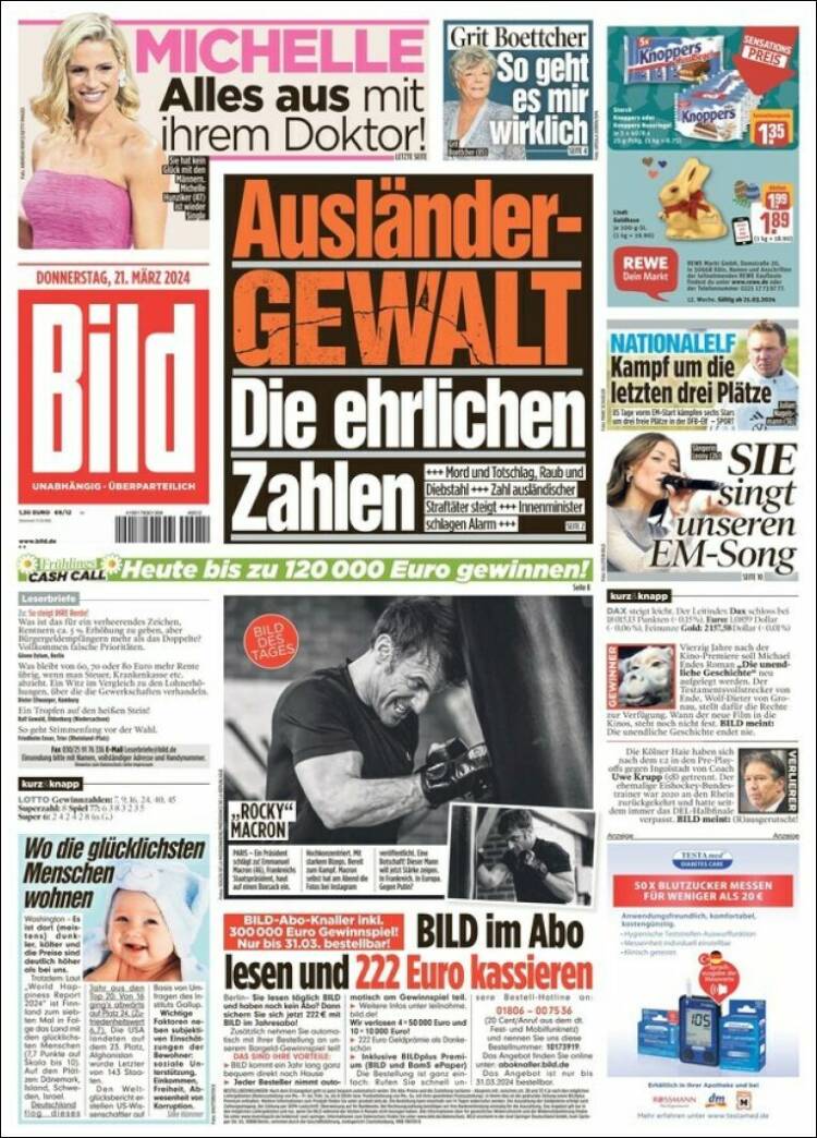 Portada de Bild (Alemania)