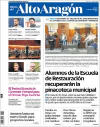 Portada de Diario del AltoAragón (España)