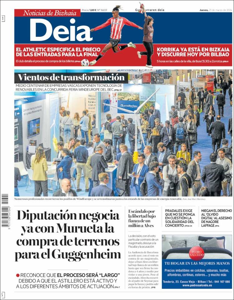 Portada de Deia (España)