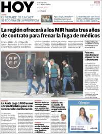 Portada de Hoy - Badajoz (España)