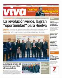 Portada de Viva Huelva (España)