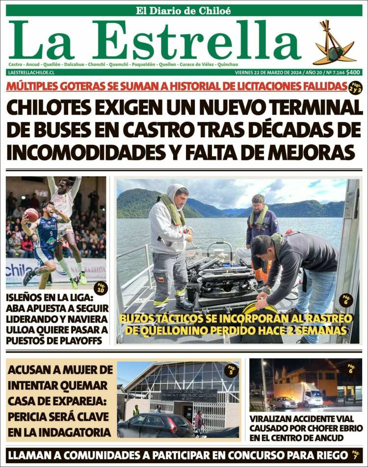Portada de Estrella de Chiloé (Chile)