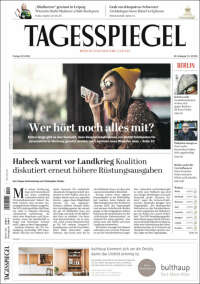 Portada de Der Tagesspiegel (Germany)