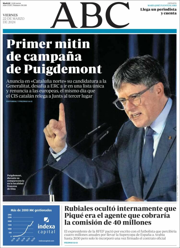 Portada de ABC (España)