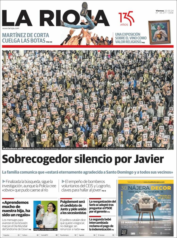 Portada de La Rioja (España)