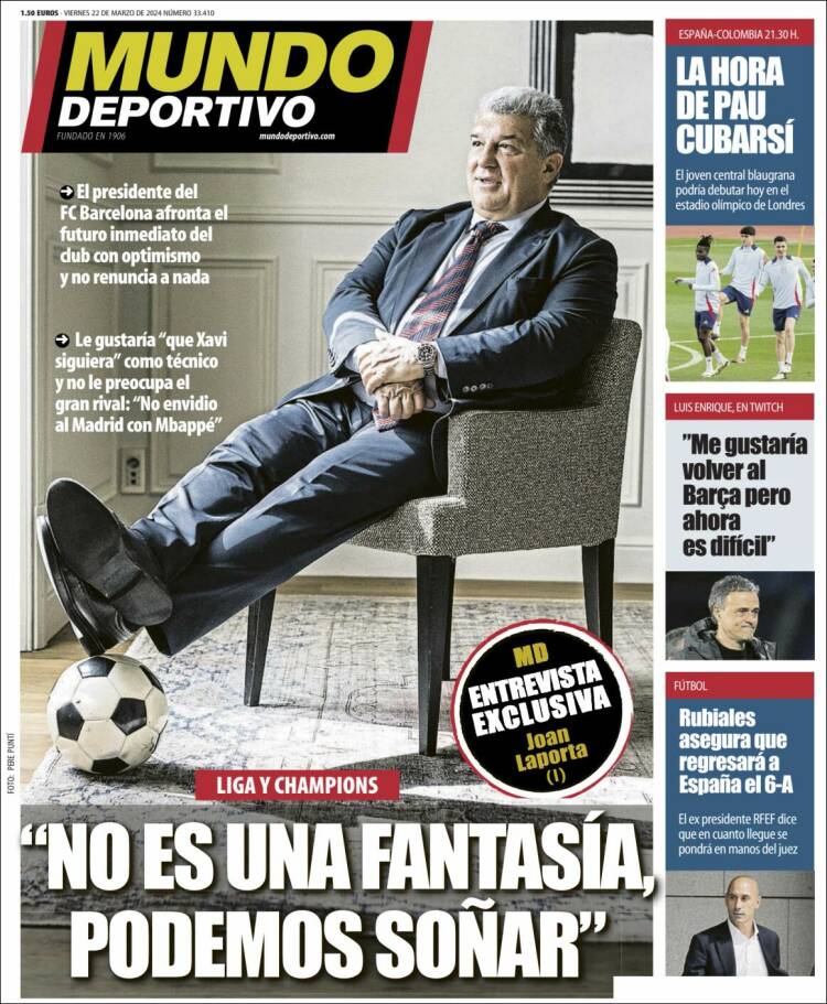 Portada de Mundo Atlético (España)