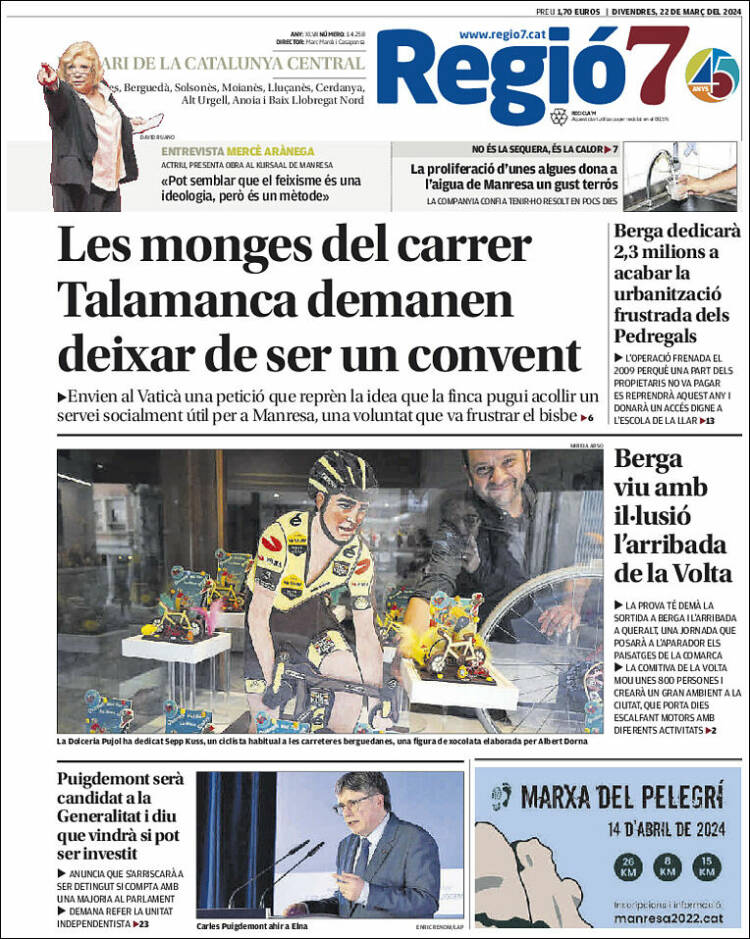 Portada de Regio7 (España)