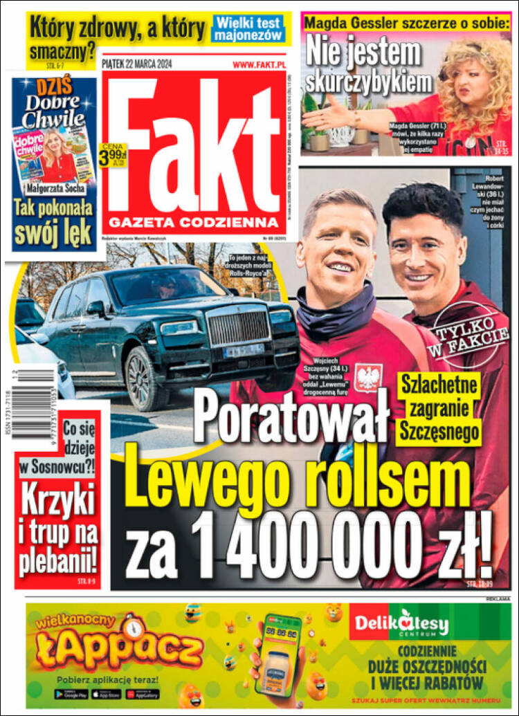 Portada de Fakt (Polonia)