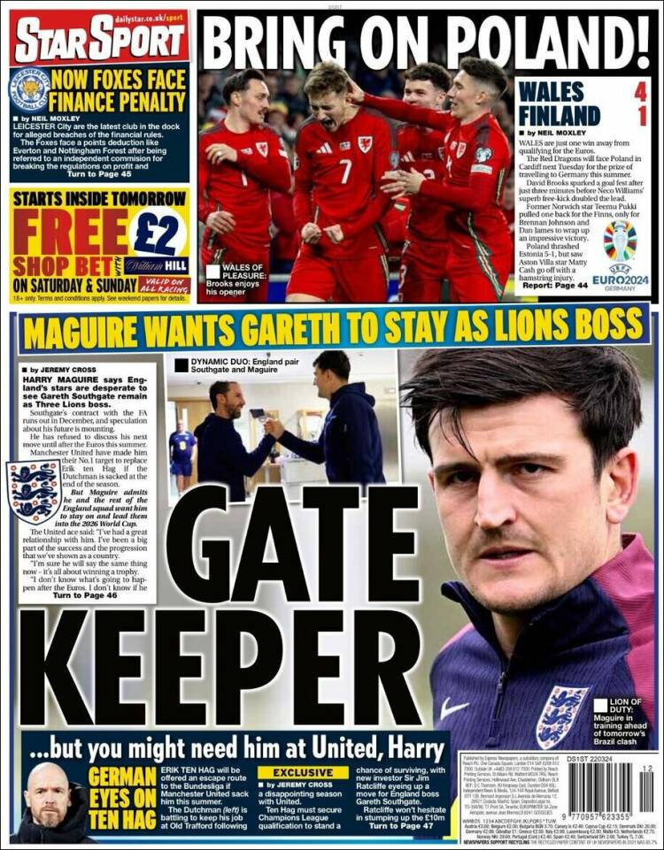 Portada de Star Sport (Reino Unido)