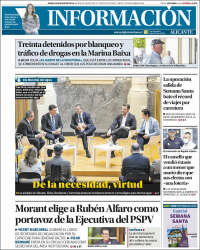 Portada de Diario Información (España)