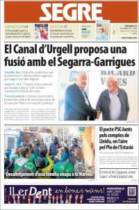 Portada de Segre (España)