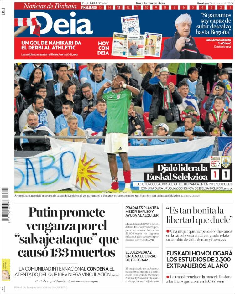 Portada de Deia (España)