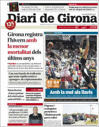 Portada de Diari de Girona (España)