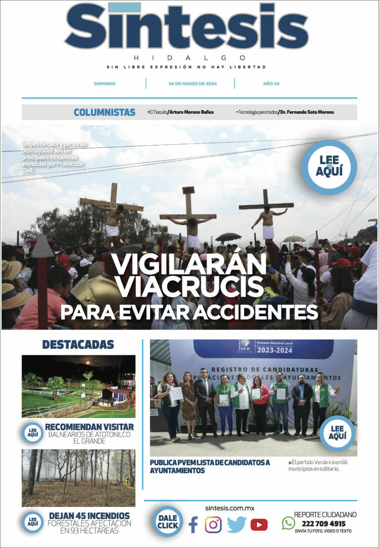 Portada de Sistesis - Hidalgo (México)
